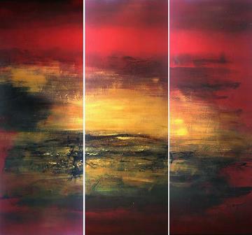Dafen Oil Painting on canvas abstract -set401